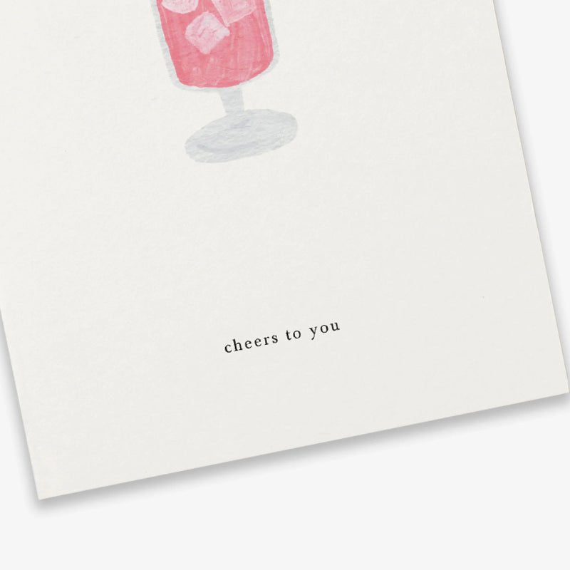 Kort - Cocktail - cheers to you - Nordic Home Living