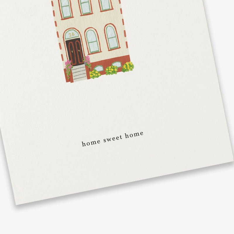 Kort - Home sweet home - Nordic Home Living
