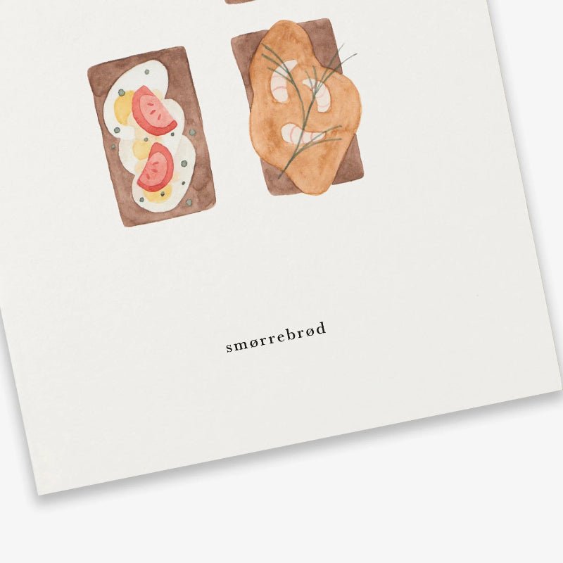 Kort - Smørrebrød - Nordic Home Living