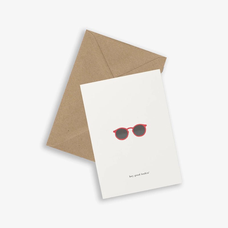 Kort - .Sunglasses - hey good lookin´ - Nordic Home Living