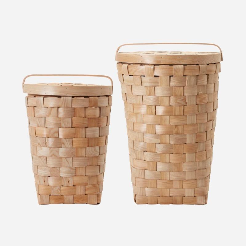 Kurv med låg - natur - Small | House Doctor - Nordic Home Living