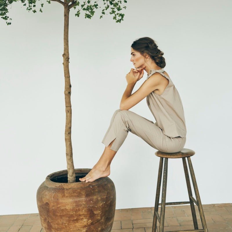Laura - Pants - Pale Rose | Care By Me - Nordic Home Living