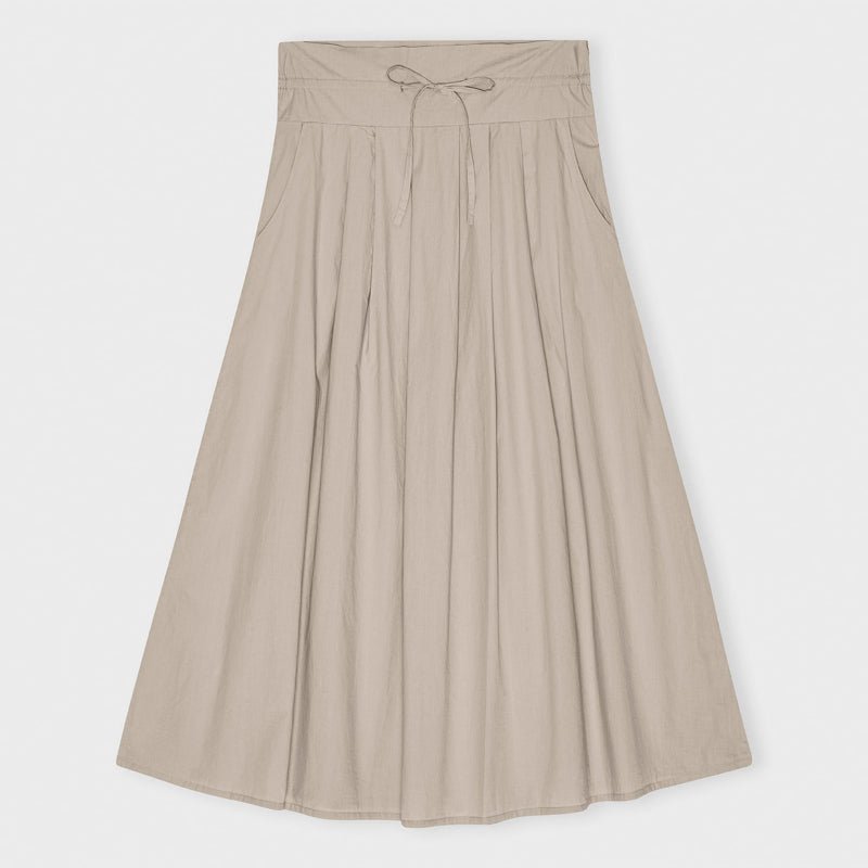 Laura Pleated Skirt - Sand - Nordic Home Living