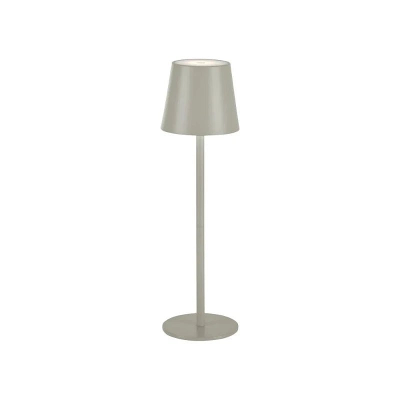 LED Bordlampe - Mat Grå - H: 37/23 cm | JUST LIGHT - Nordic Home Living
