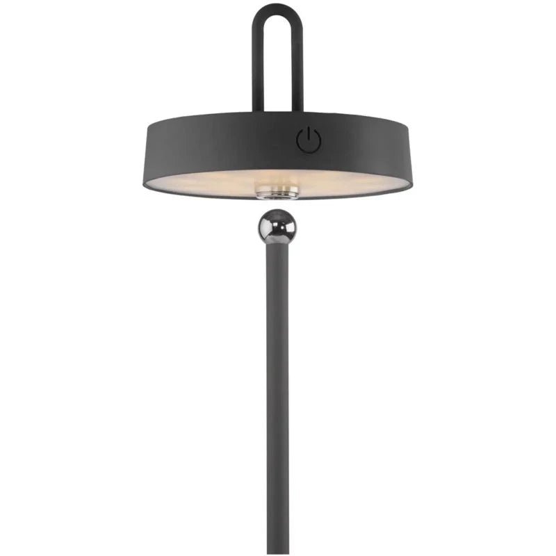 LED Bordlampe - Mat sort - H: cm | JUST LIGHT - Nordic Home Living