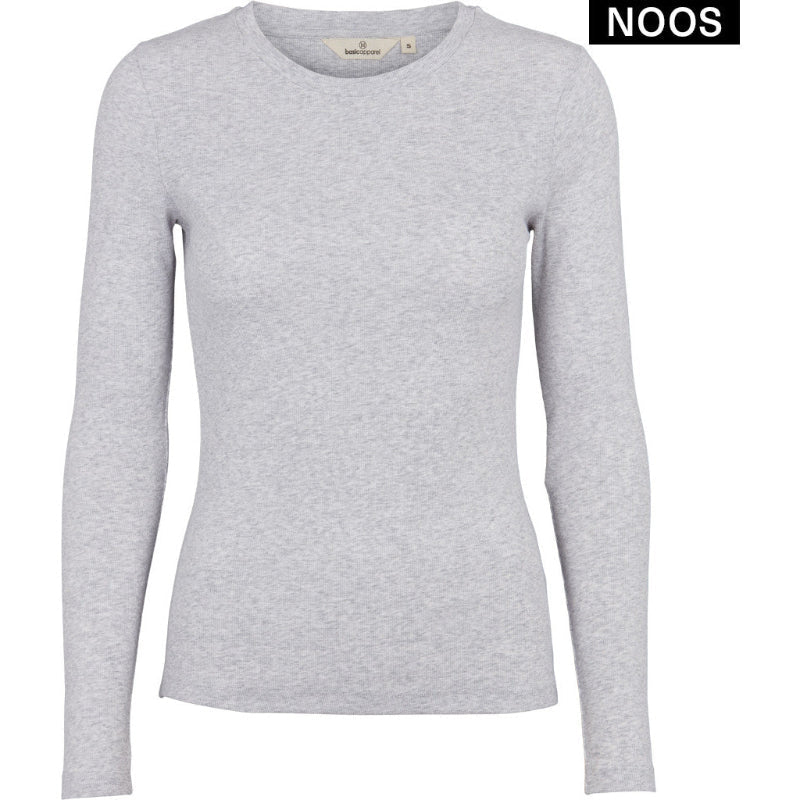 Ludmilla - LS - Light grey melange - Nordic Home Living