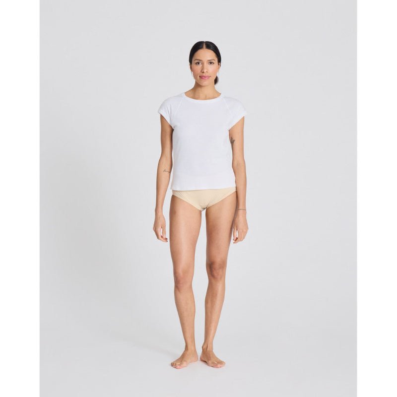 Malou - T-shirt - Hvid - Nordic Home Living