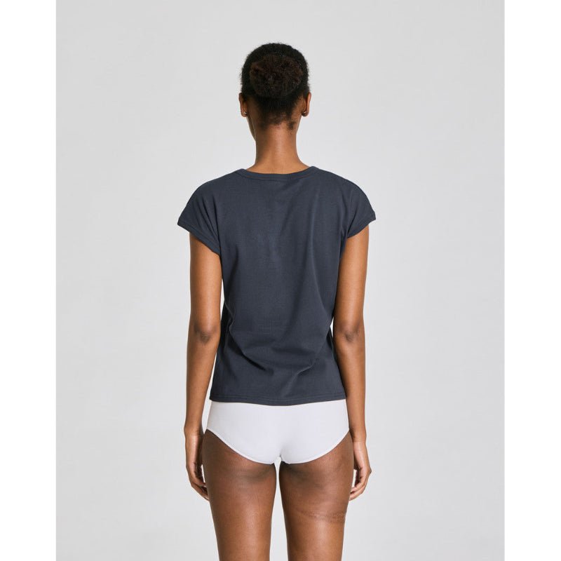 Malou - T-shirt - polar night - Nordic Home Living