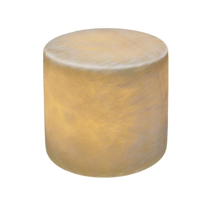 Marmor-Tischlampe – Weiß – Seidenmatt – XL | Einklang