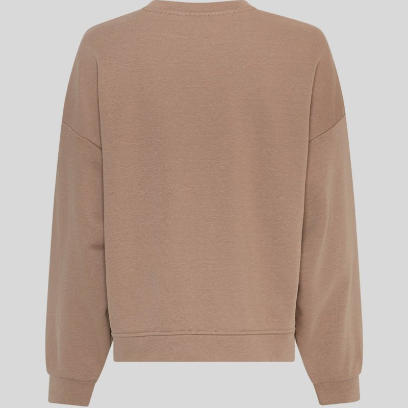 Mela Briena MSCH Sweatshirt - mountain/ oatmeal - Nordic Home Living