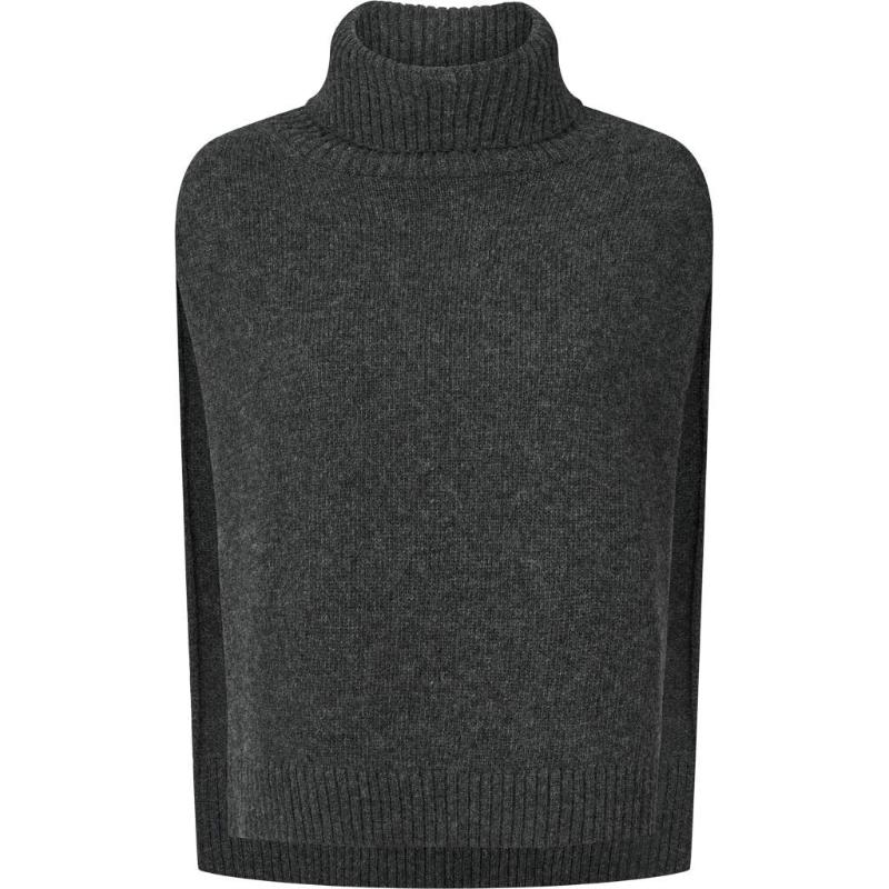 Michelle - Neck Piece - Dark Grey | GAI+LISVA - Nordic Home Living