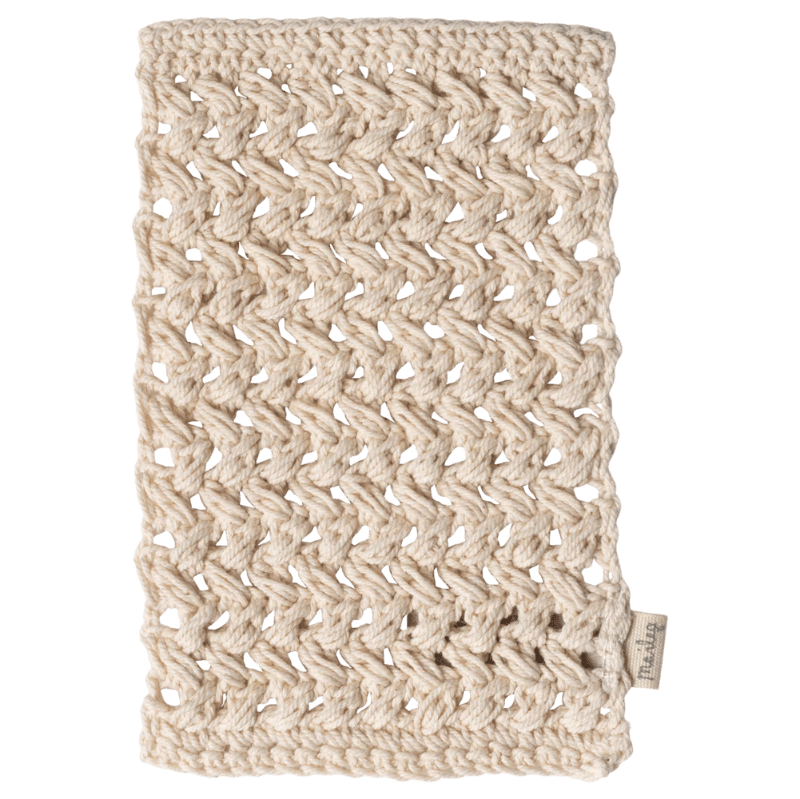 Miniature bademåtte - råhvid - Nordic Home Living