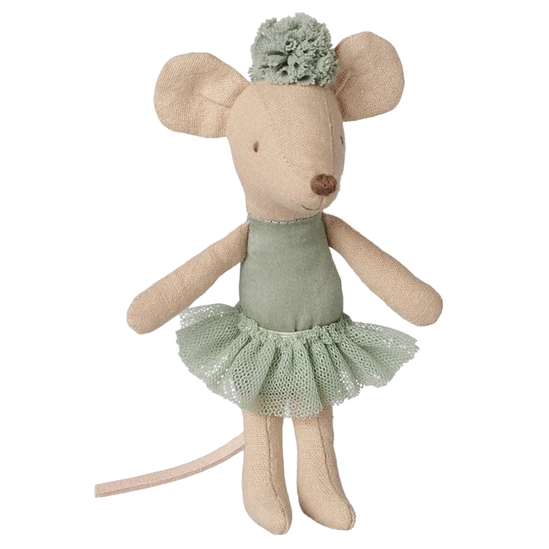 Ballerina mus - Lillesøster - vintage mint