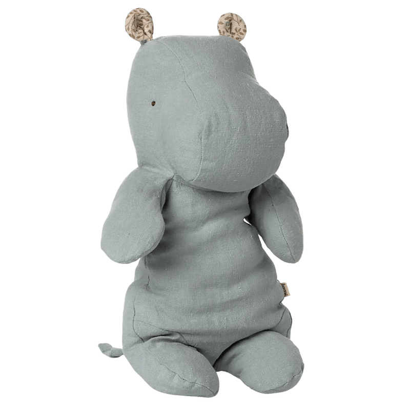 Næsehorn - Safari friends - Medium - Støvet blå | Maileg - Nordic Home Living