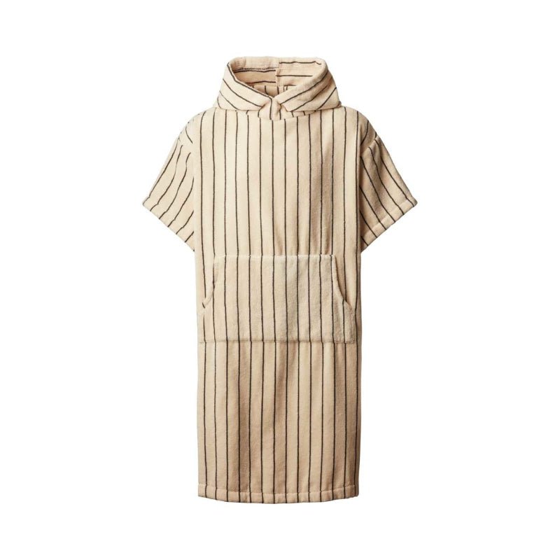 Naram - Poncho - Creme & Ink - Nordic Home Living