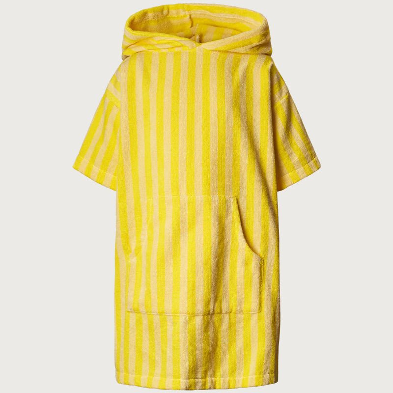 Naram - Poncho - pristine & neon yellow - Nordic Home Living