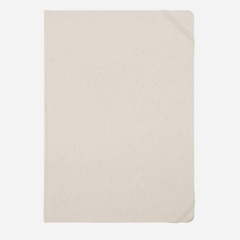 Notesbog A4 - Journal - Beige | House Doctor - Nordic Home Living