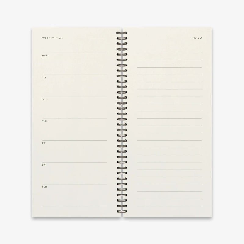 Notesbog - weekly planner - Nordic Home Living
