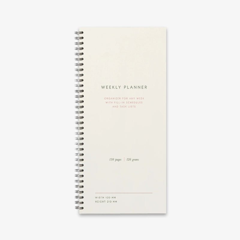 Notesbog - weekly planner - Nordic Home Living