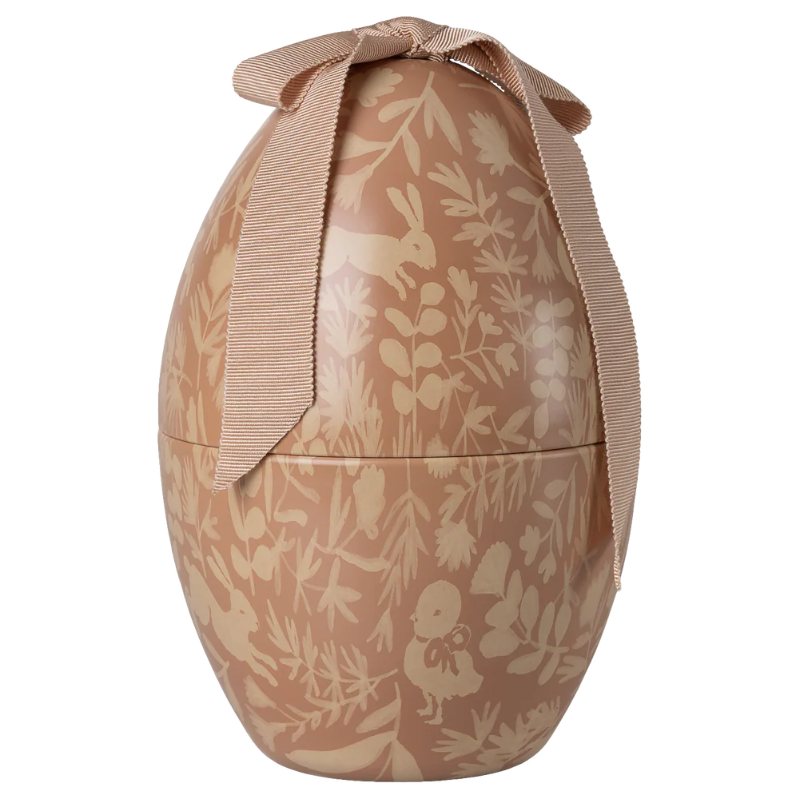 Påskeæg - Medium - Metal - Rosa