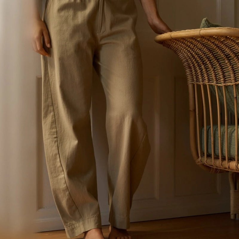 Pants - Charley - Twill - sand - Nordic Home Living