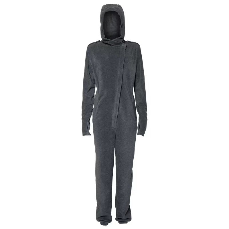 Pantsuit - Fleece - Mørkegrå - Nordic Home Living