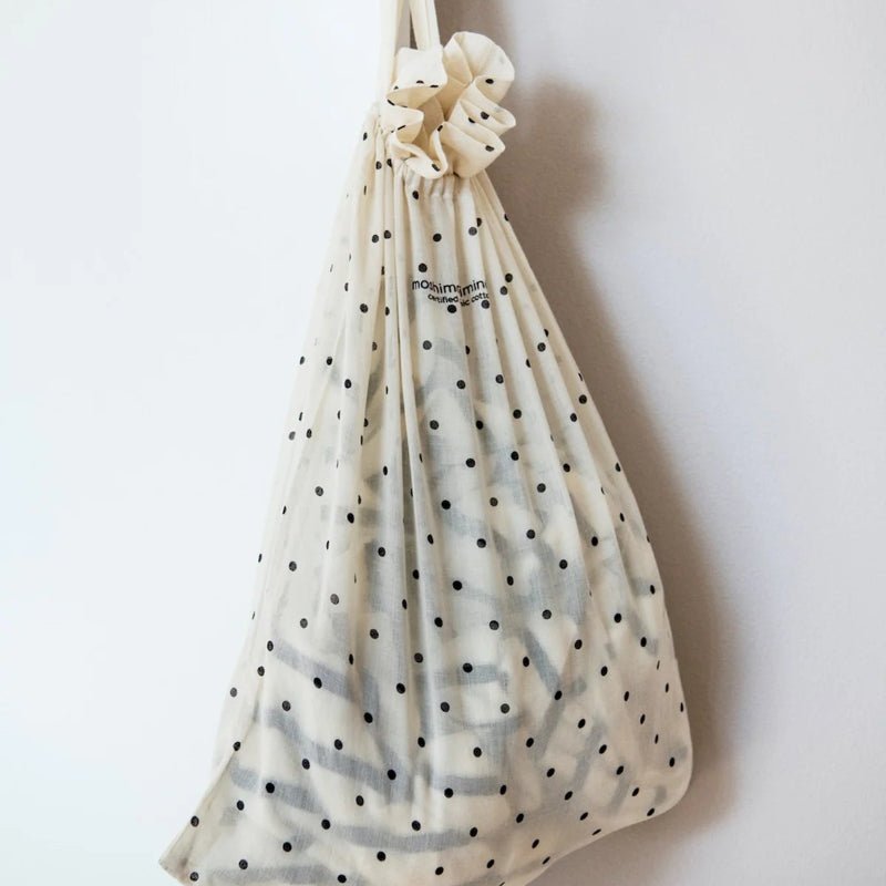 Prikket Gazepose - ecru/black - Nordic Home Living