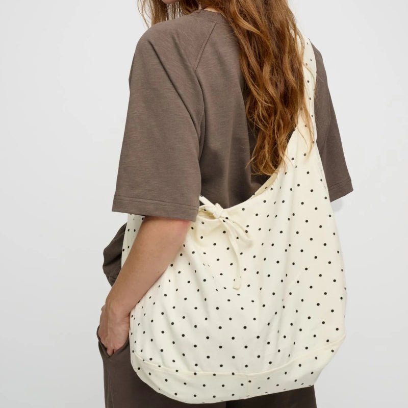 Prikket halvmåne taske - Nordic Home Living