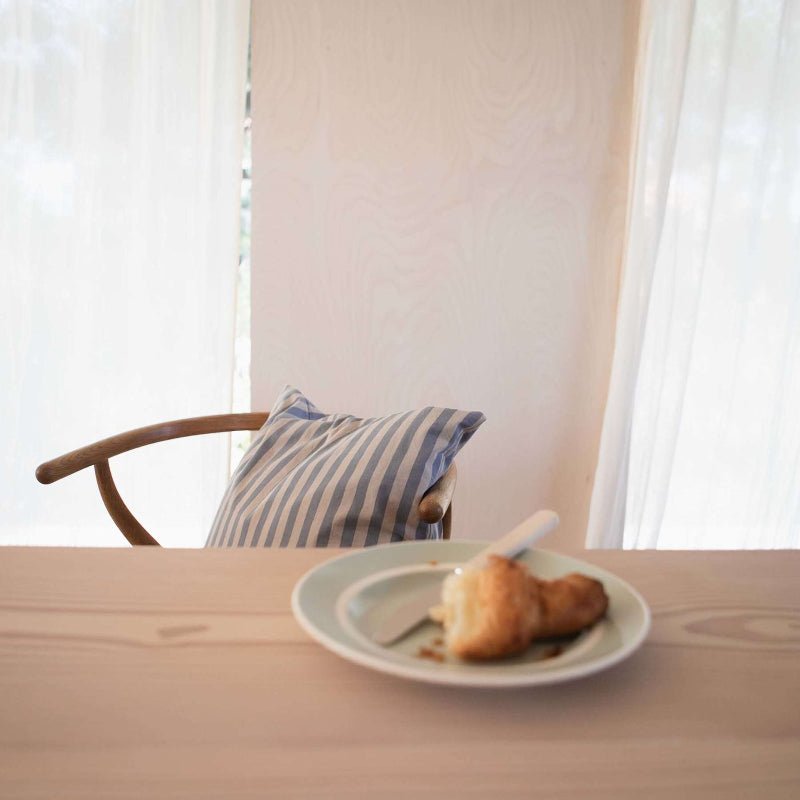 Pude - Sienna - Blue stripe - Nordic Home Living