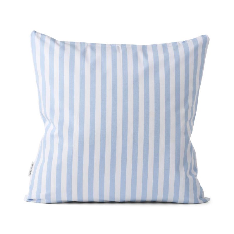 Pude - Sienna - Dusk blue/ white - 50x50 cm - Nordic Home Living