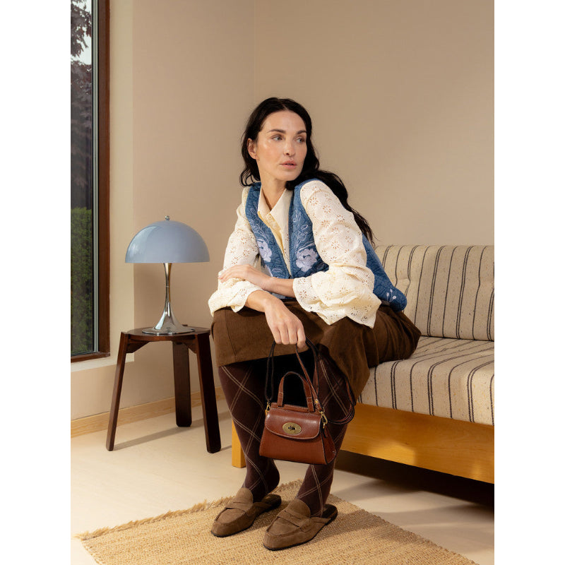 Taske - saya small - cognac