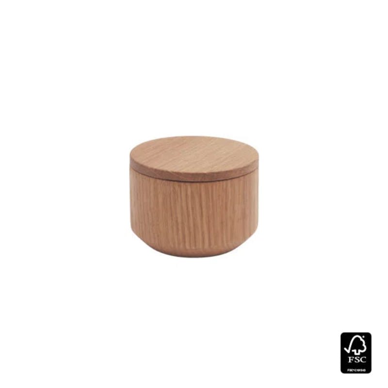 Salt beholder - Olieret eg - Nordic Home Living