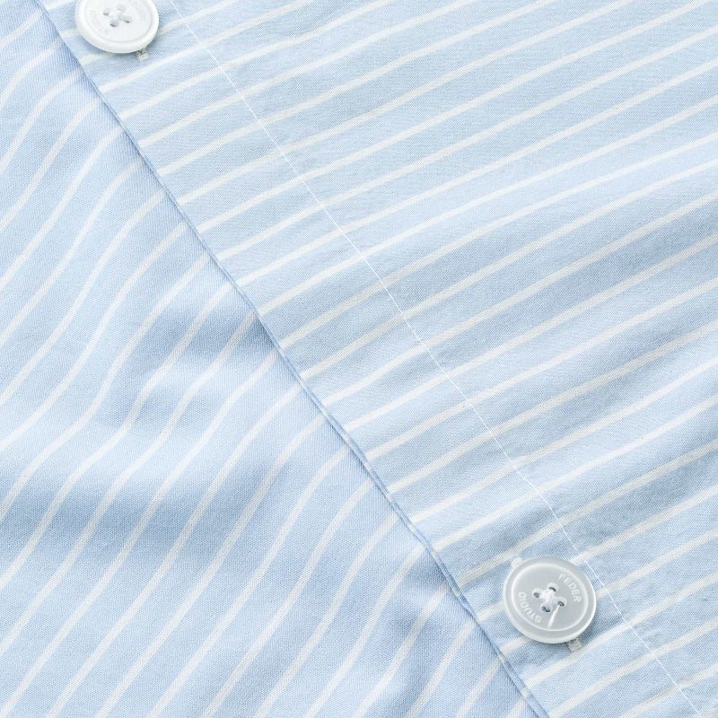 Sengesæt - 140x220cm ekstra længde - madrass strib - Nordic Home Living