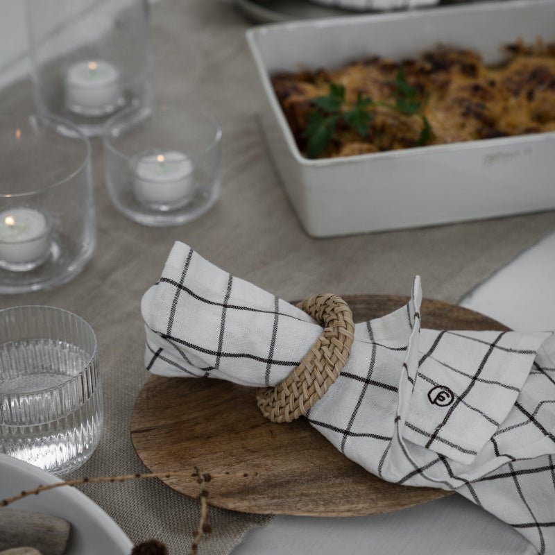 servietring - natur - 2 - pak - Nordic Home Living