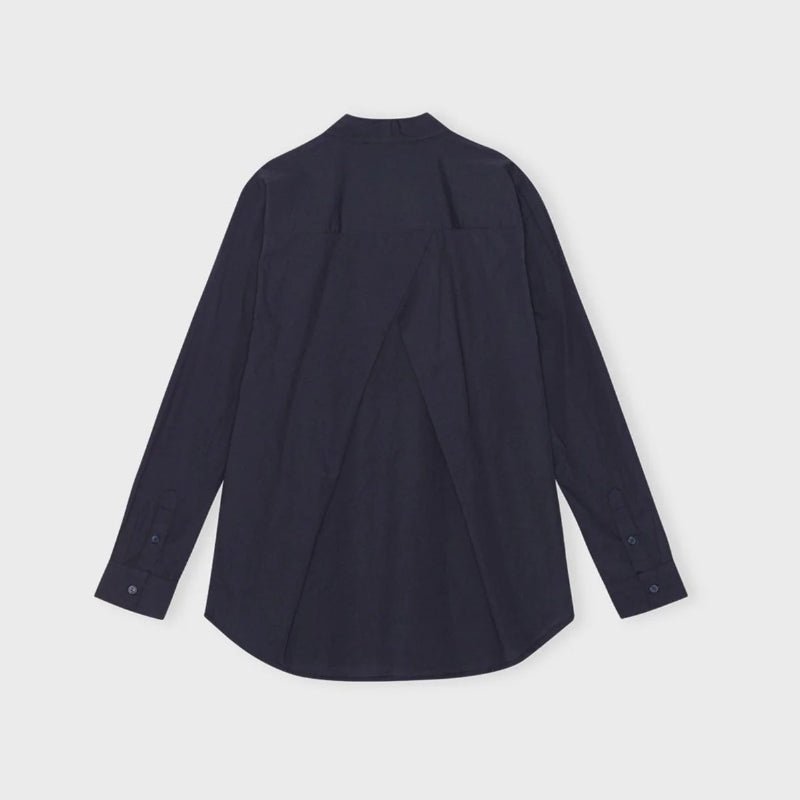 Skjorte - Gaia - Navy - Nordic Home Living
