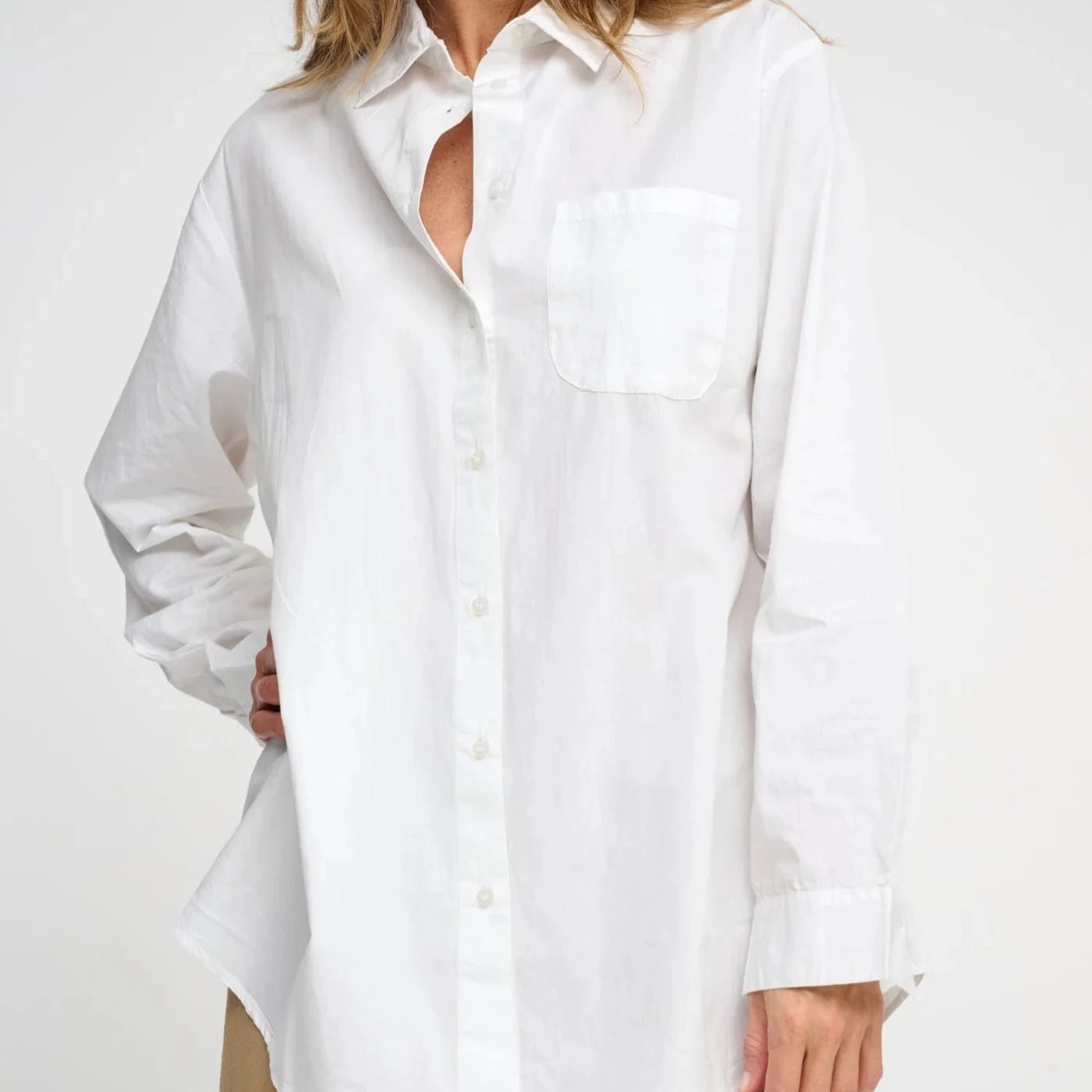 Skjorte - Gaia - White | moshi moshi mind - Nordic Home Living