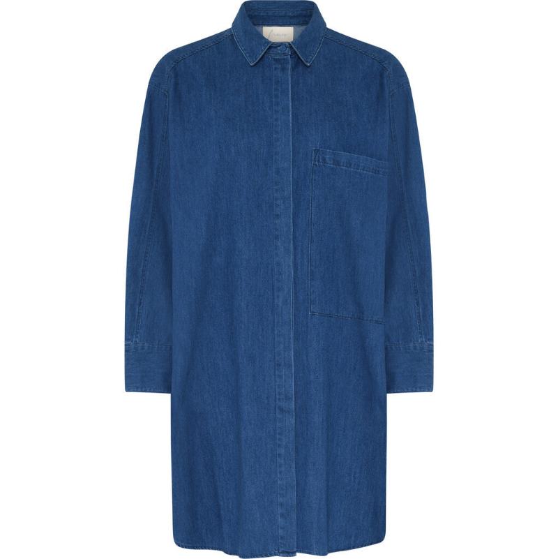 Skjorte - Lyon - Clear Blue Denim | FRAU - Nordic Home Living