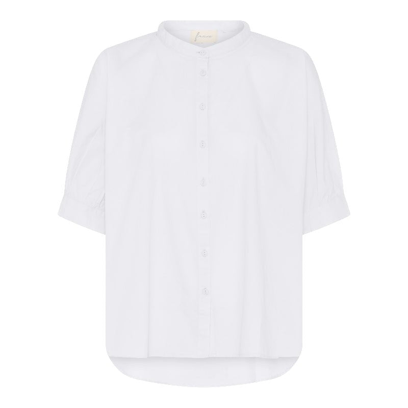 Skjorte - Palermo - Hvid - Nordic Home Living