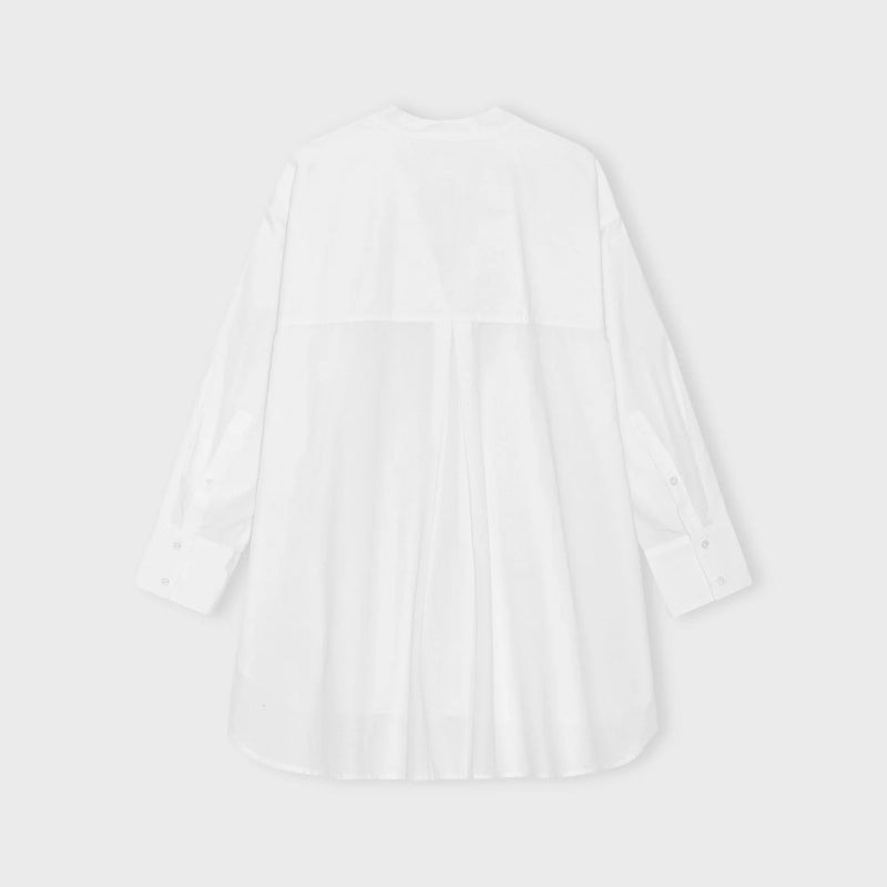 Skjorte - Posy - Poplin - white - Nordic Home Living