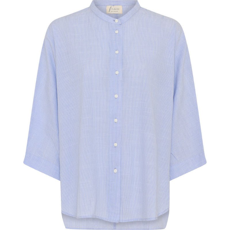 Skjorte - Seoul Short - Baby Lavendel stripe - Nordic Home Living