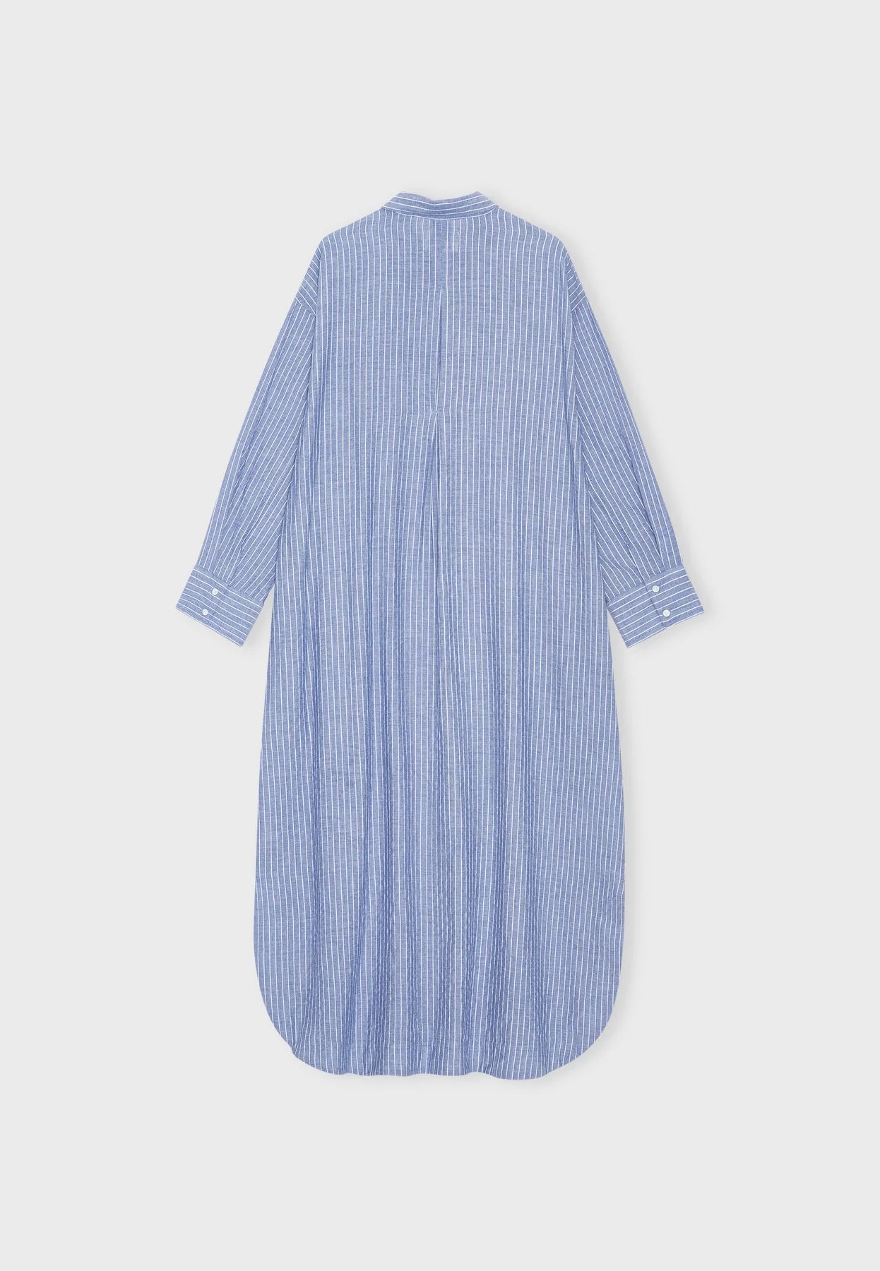 Skjortekjole - Ava - Light blue/ white - Nordic Home Living