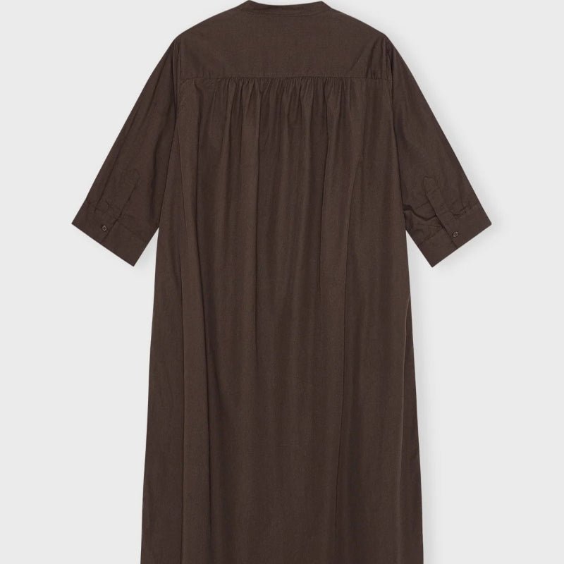 Skjortekjole - Laurella - Dark Brown - Nordic Home Living