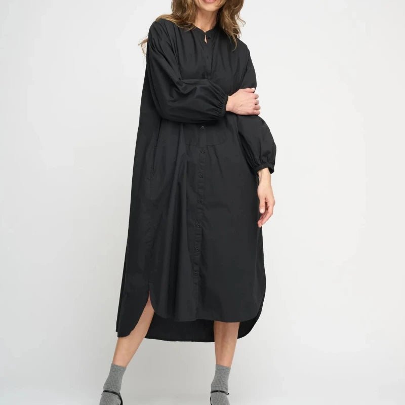 Skjortekjole - Lauren - Moonless Night | moshi moshi mind - Nordic Home Living