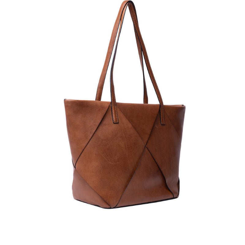 Skuldertaske - Olia Big - Tan - Nordic Home Living