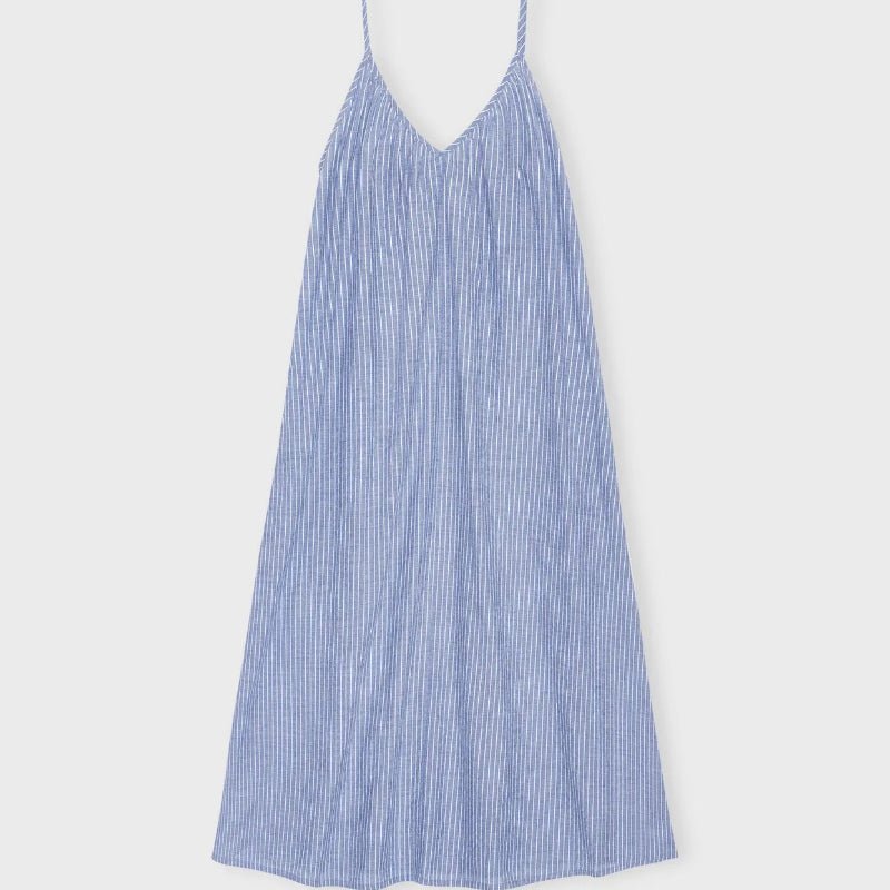 Solace dress - stripe - light blue/white - Nordic Home Living