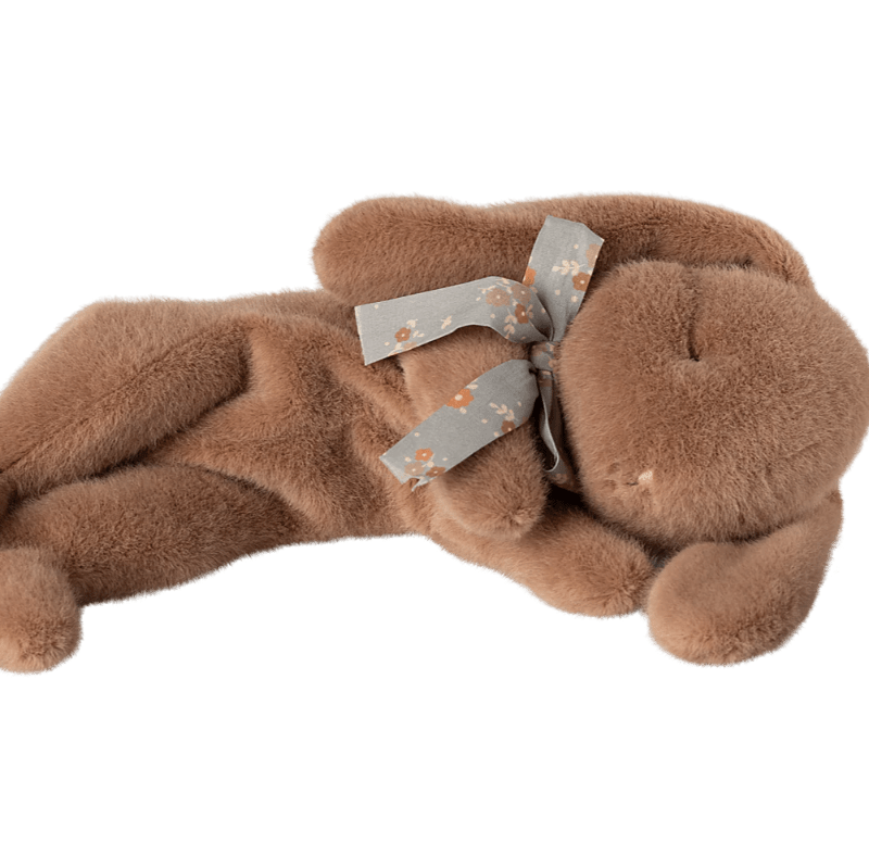 Sovende plyskanin - lille - brun - Nordic Home Living