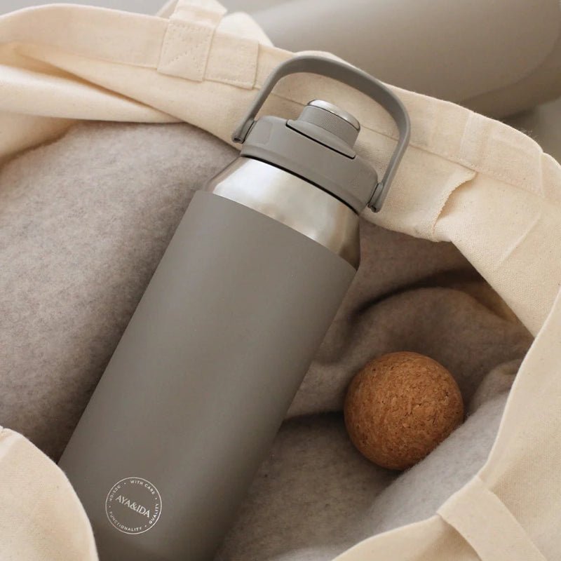 Sports bootle - 950 ml - driftwood - Nordic Home Living