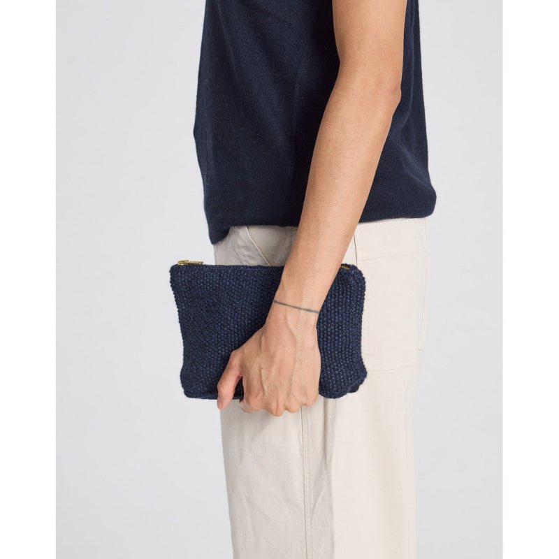 Stine - Alparca Clutch - Midnight blue - Nordic Home Living