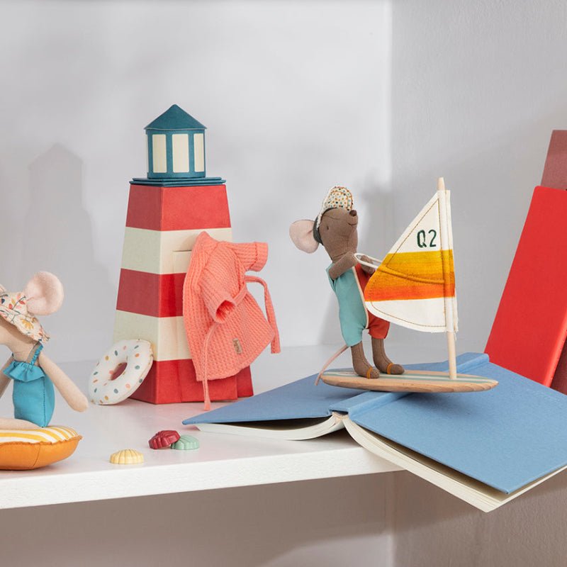 Strandmus - Surfer - storebror - Nordic Home Living