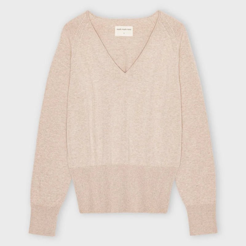 Strik - Ballerina - Oatmeal melange - Nordic Home Living